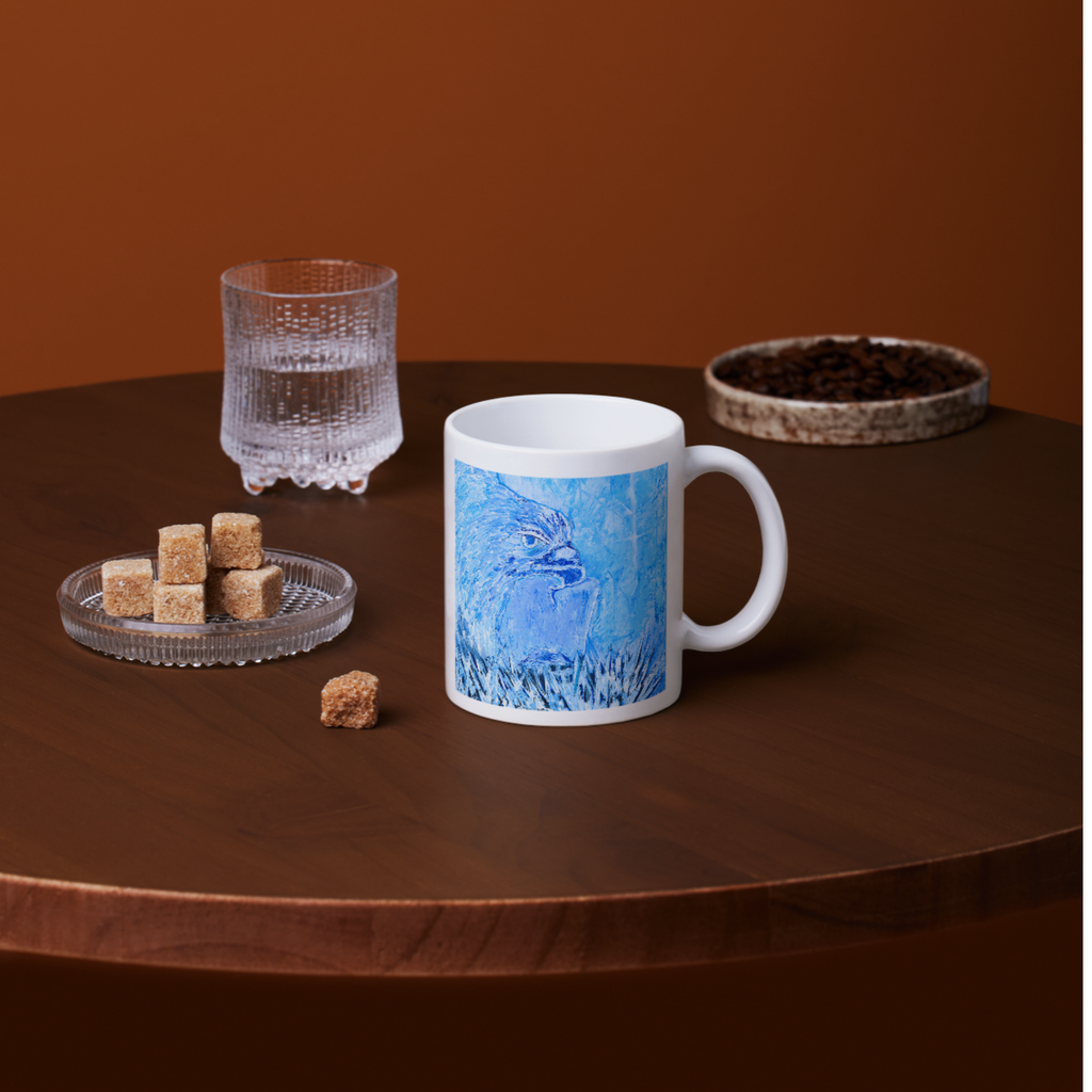 Eagle in Ice Mug – Majestic Wildlife Ceramic Coffee Mug
