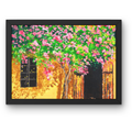Summer Blossoms Canvas Print – A3 Cheerful Landscape Wall Art