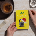 Merry Christmas Kettlebell Santa — Original Acrylic Painting Card | Funny Gym Fitness Gift