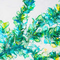 Organic Flow – Abstract Nature Canvas Art in Green & Blue Tones