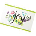 Joy Floral Card – Watercolor Illustration Design