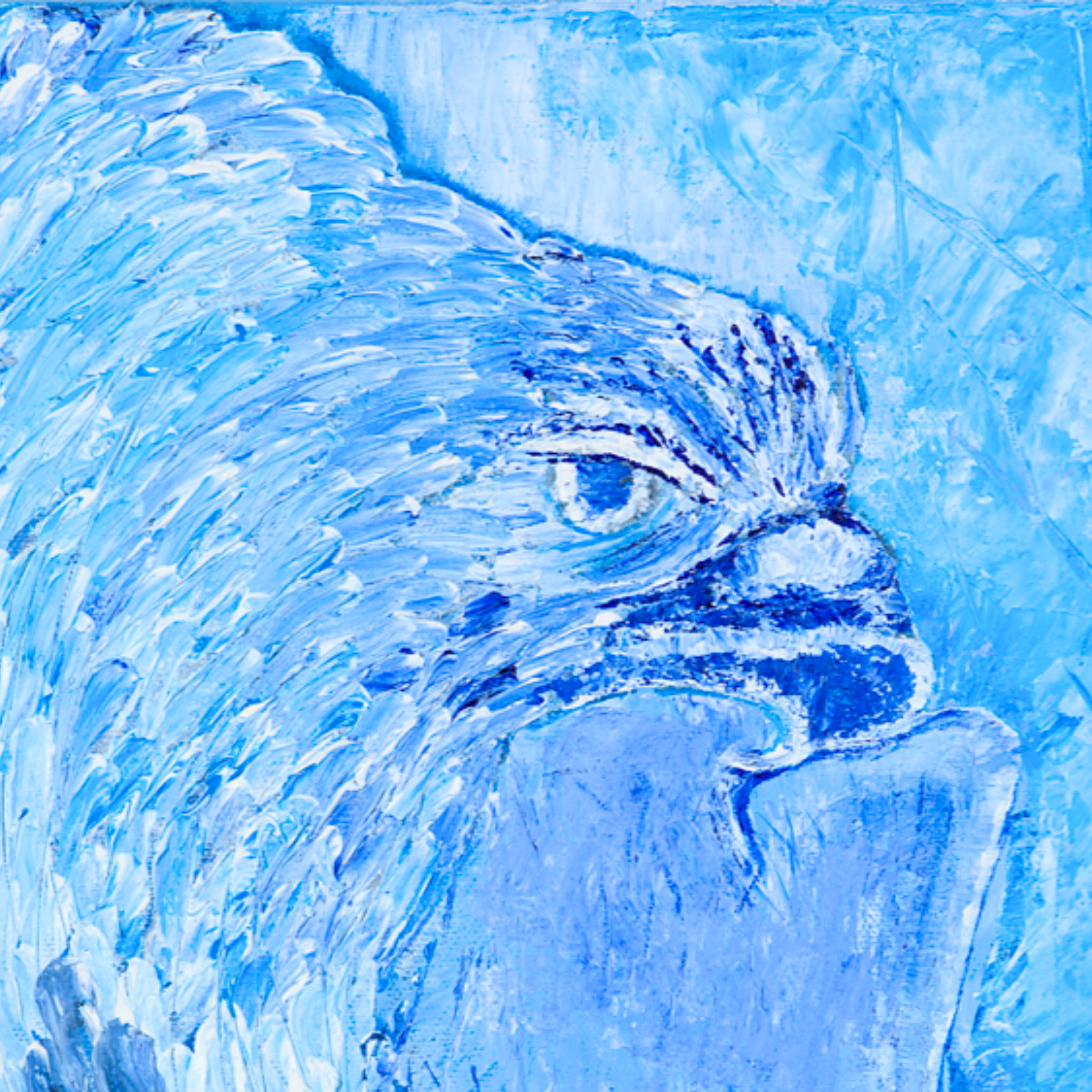 Eagle in Ice Mug – Majestic Wildlife Ceramic Coffee Mug