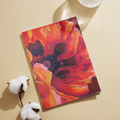 Fiery Poppy Floral Card – Acrylic Painting Design